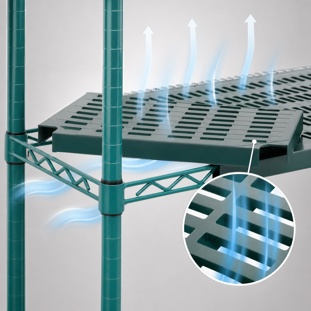 Louvered Vented Design