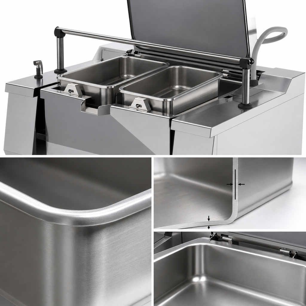 Stainless Steel Cooking Vessel