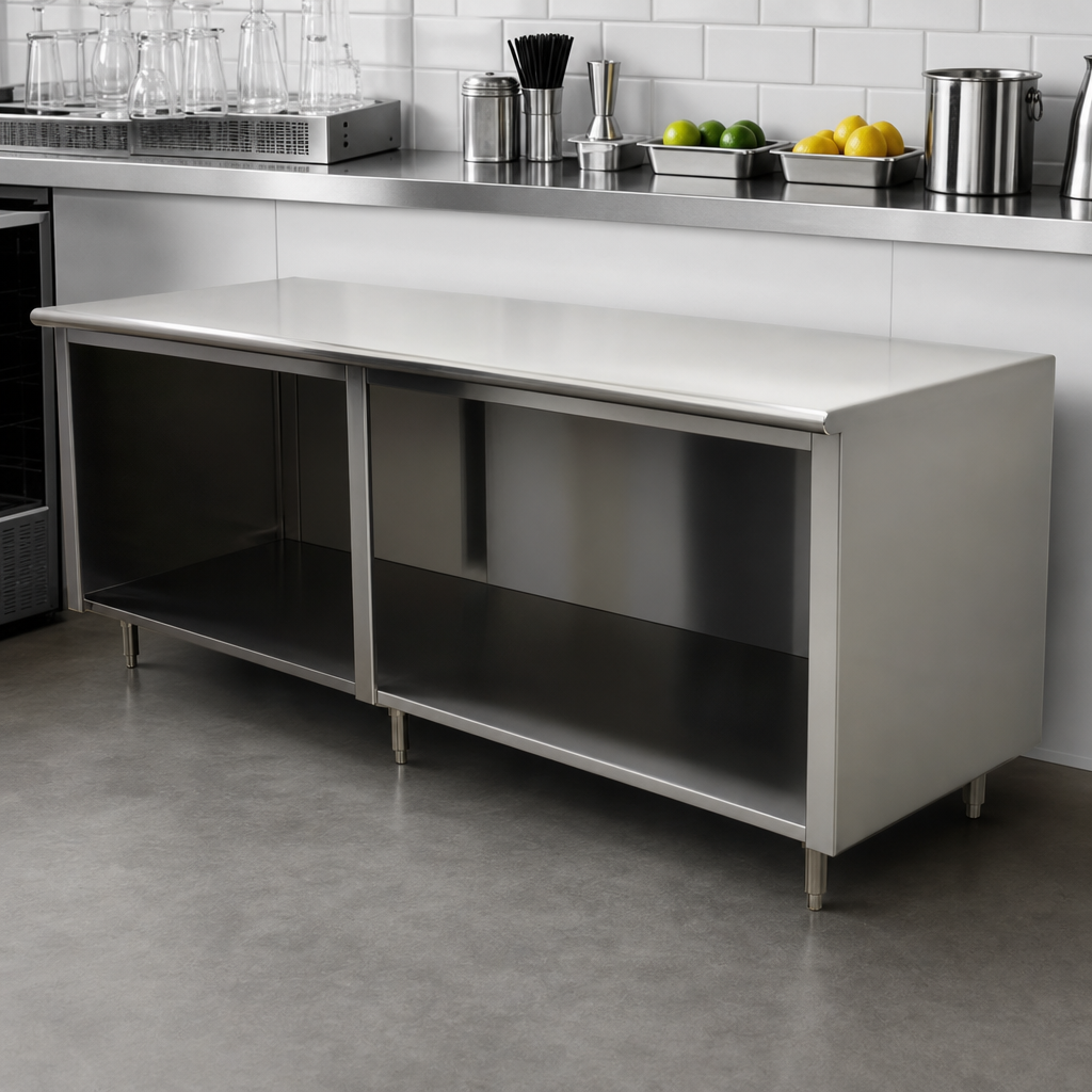 Flat Top, Open Base Design