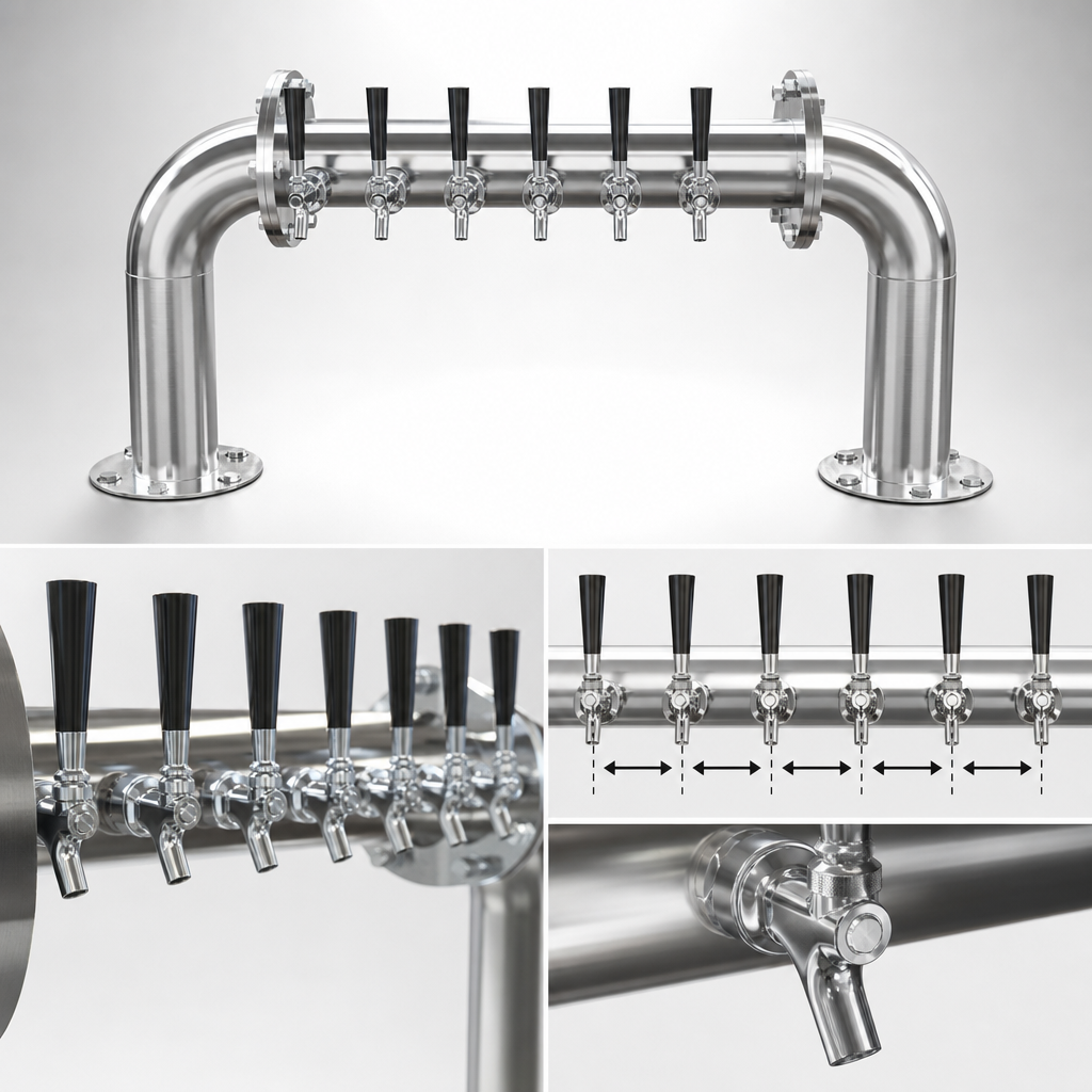 Six-Faucet Capacity