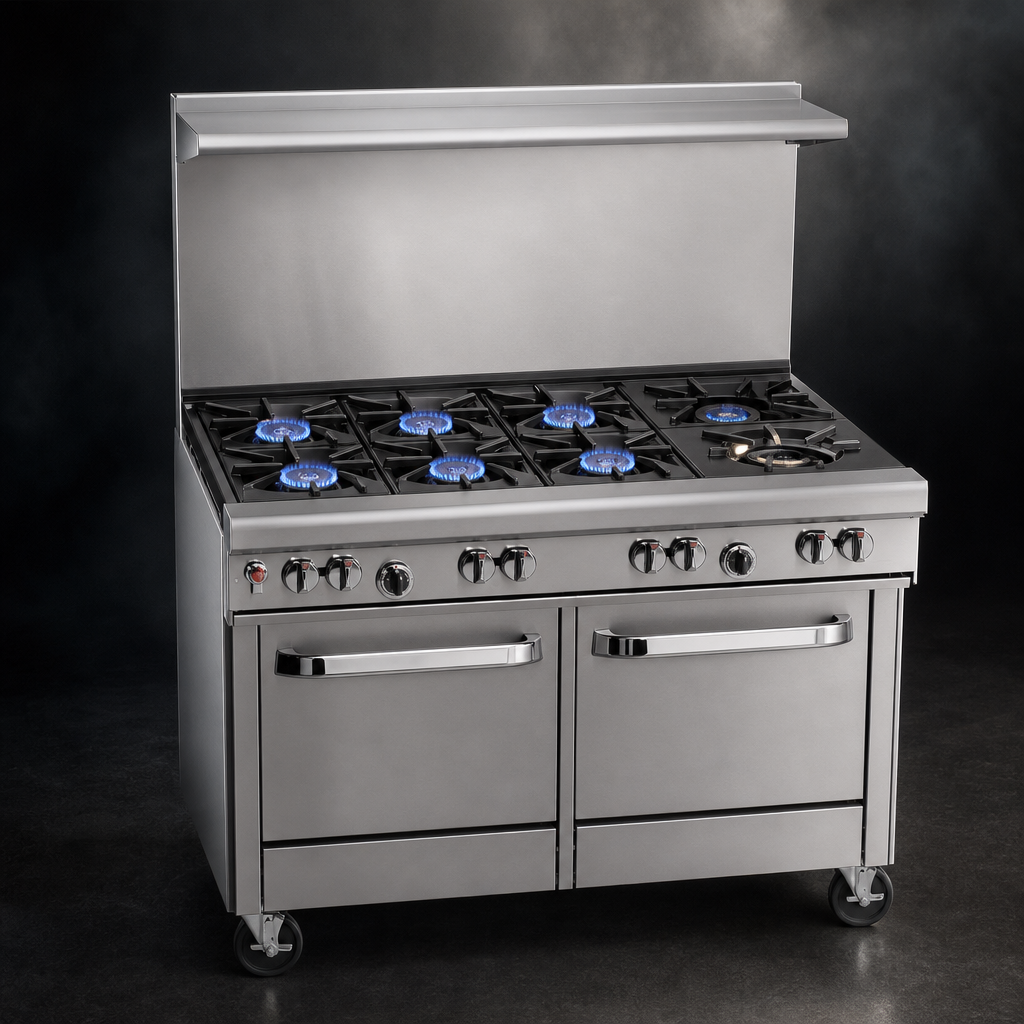 Six-Burner Top Configuration