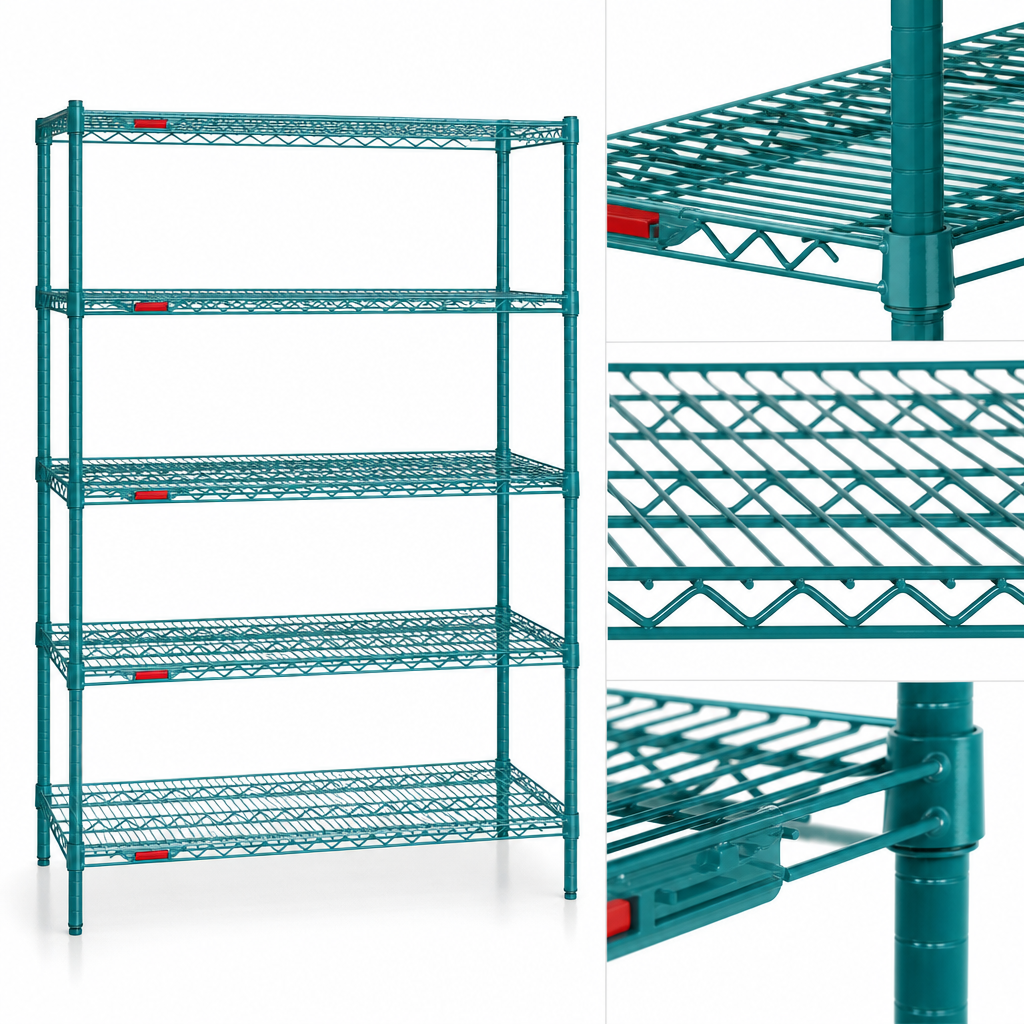 QuadTruss Wire Shelves