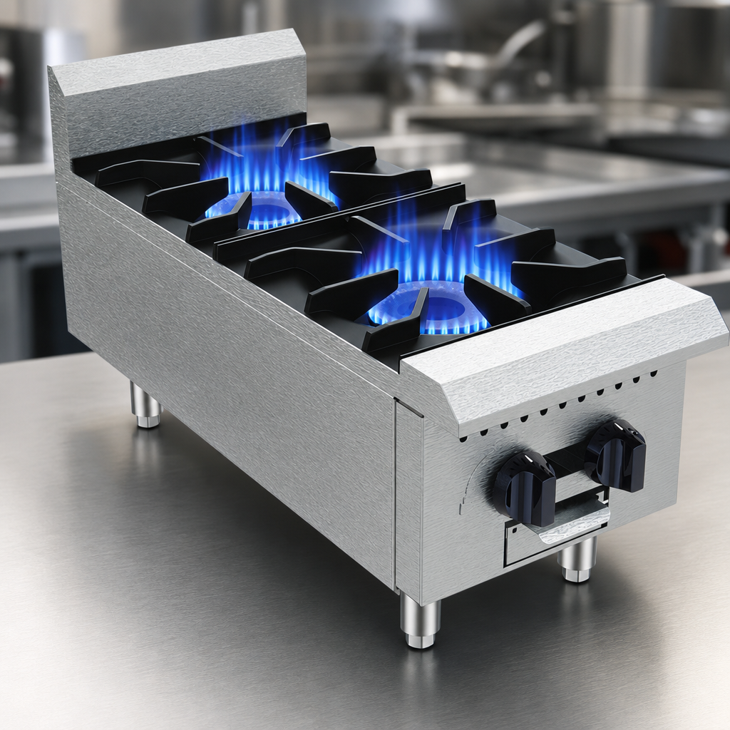 High-Efficiency Open Burners
