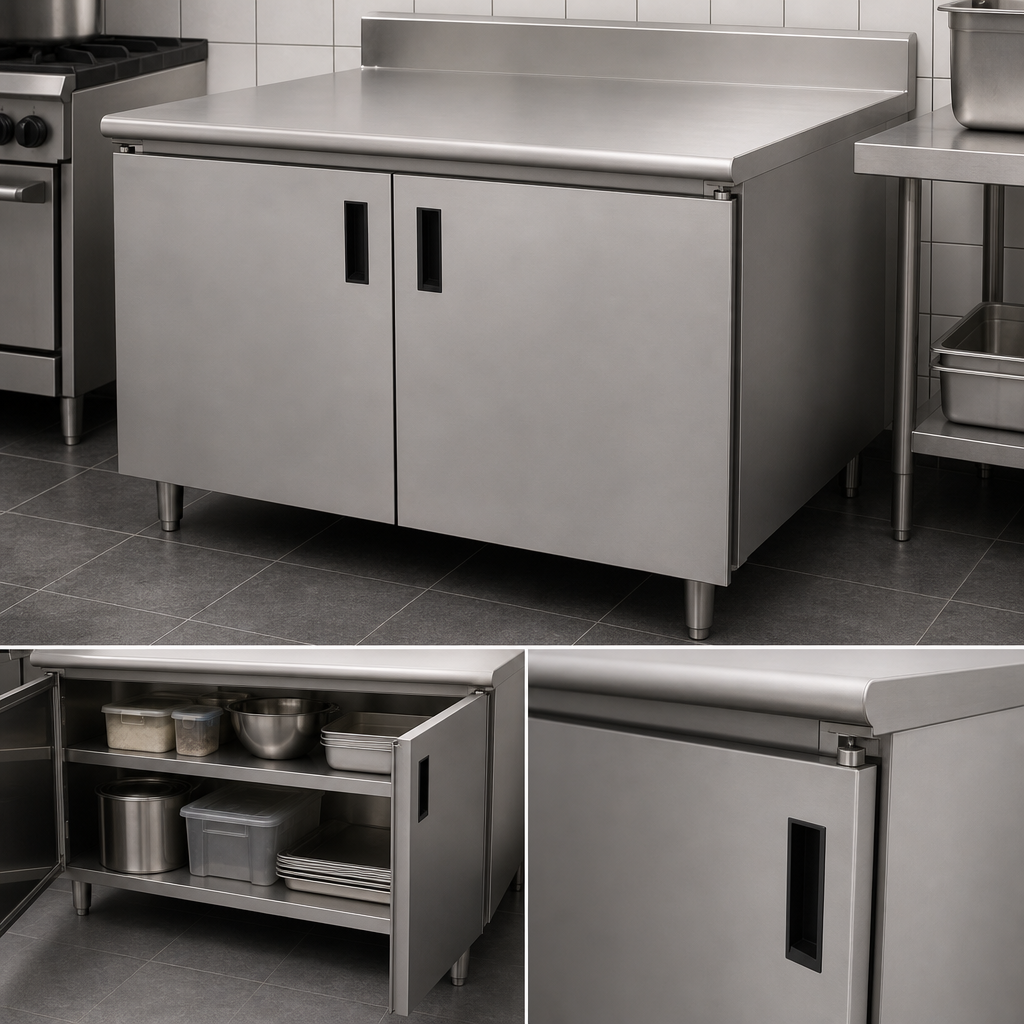 Cabinet Base with Hinged Doors