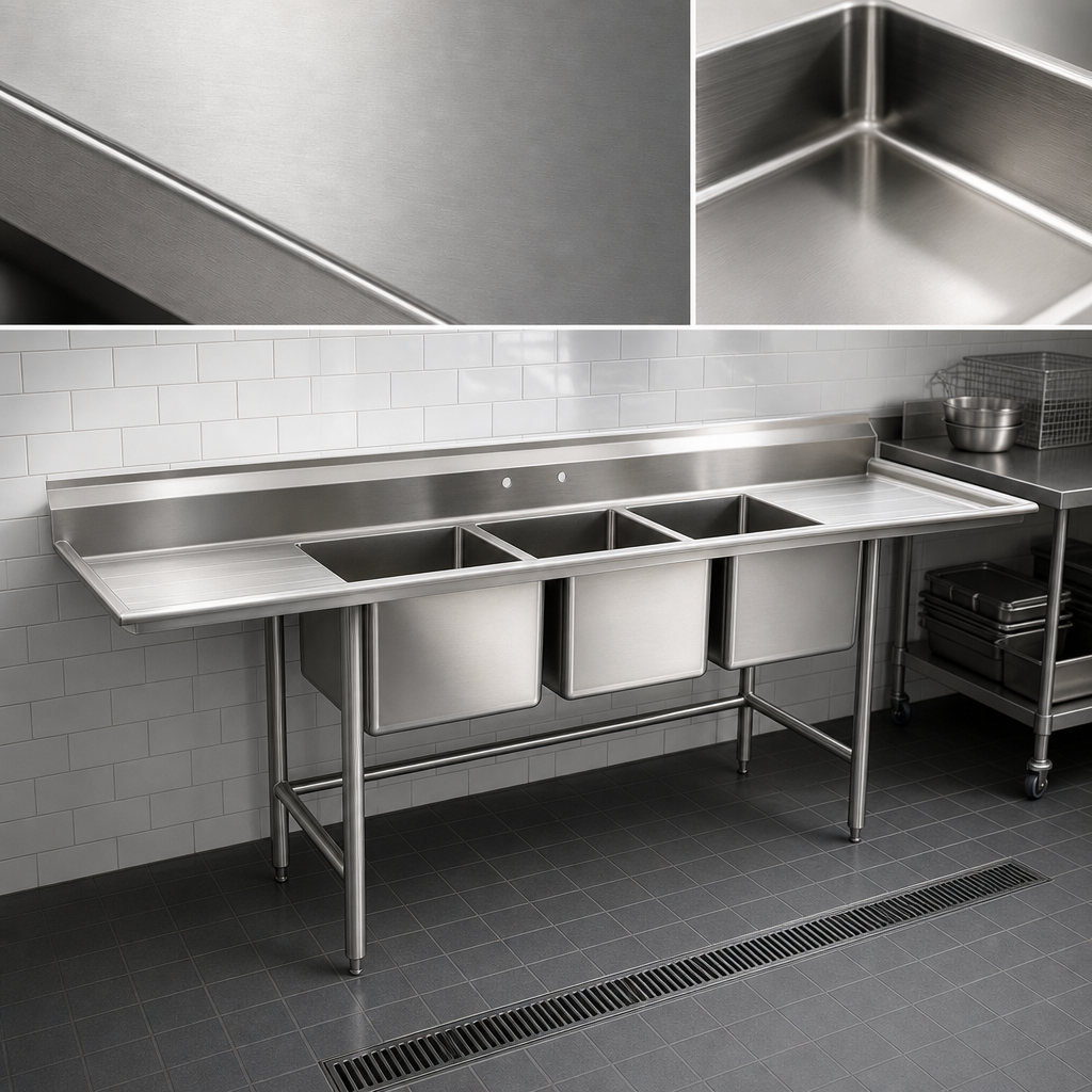16/304 Stainless Steel Construction