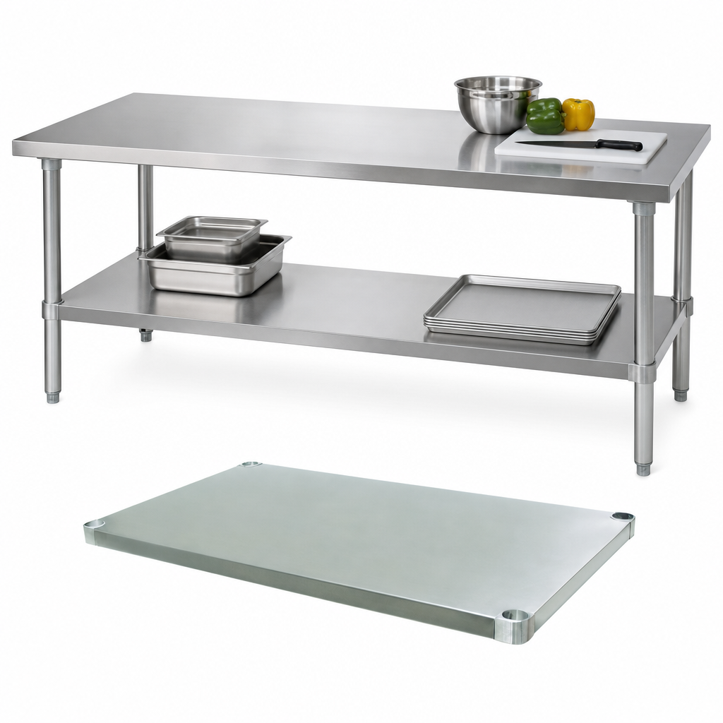 Sized for 72 x 24 Inch Work Tables