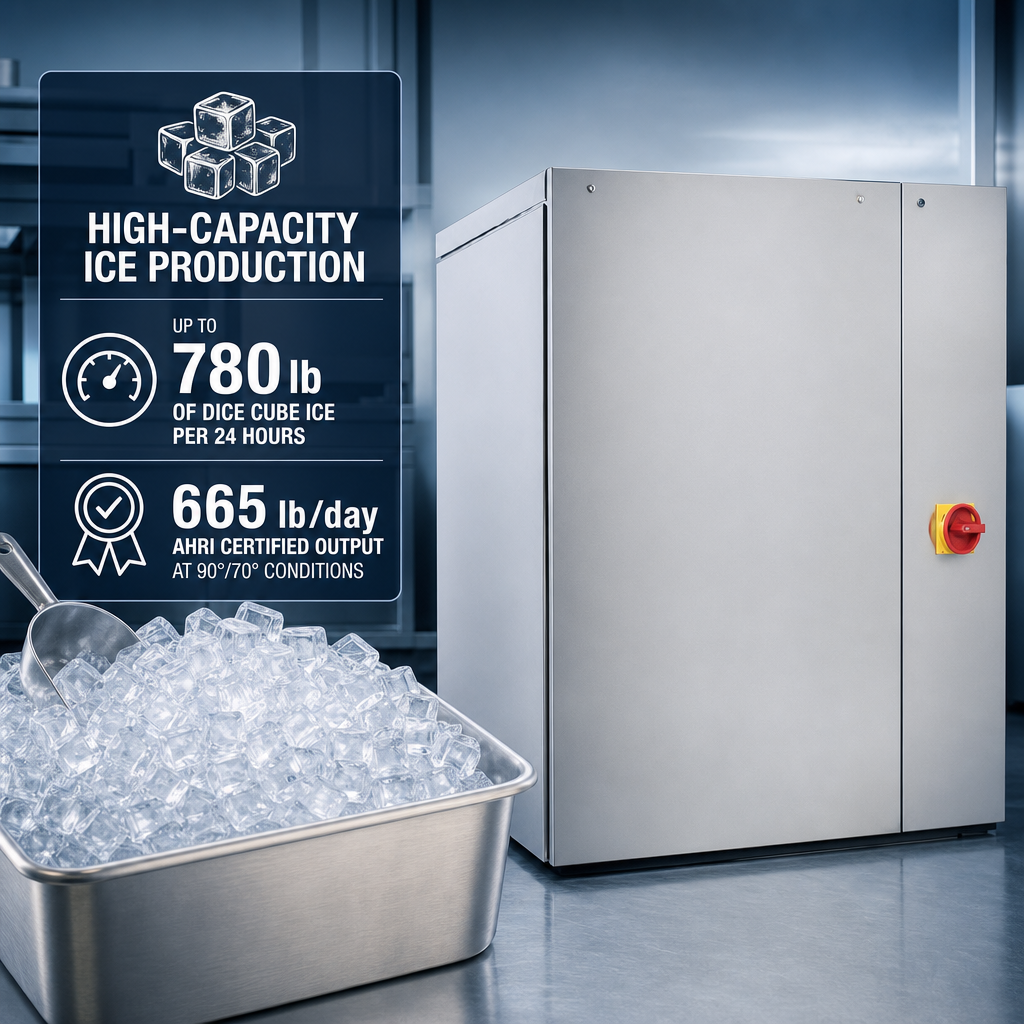 High-Capacity Ice Production