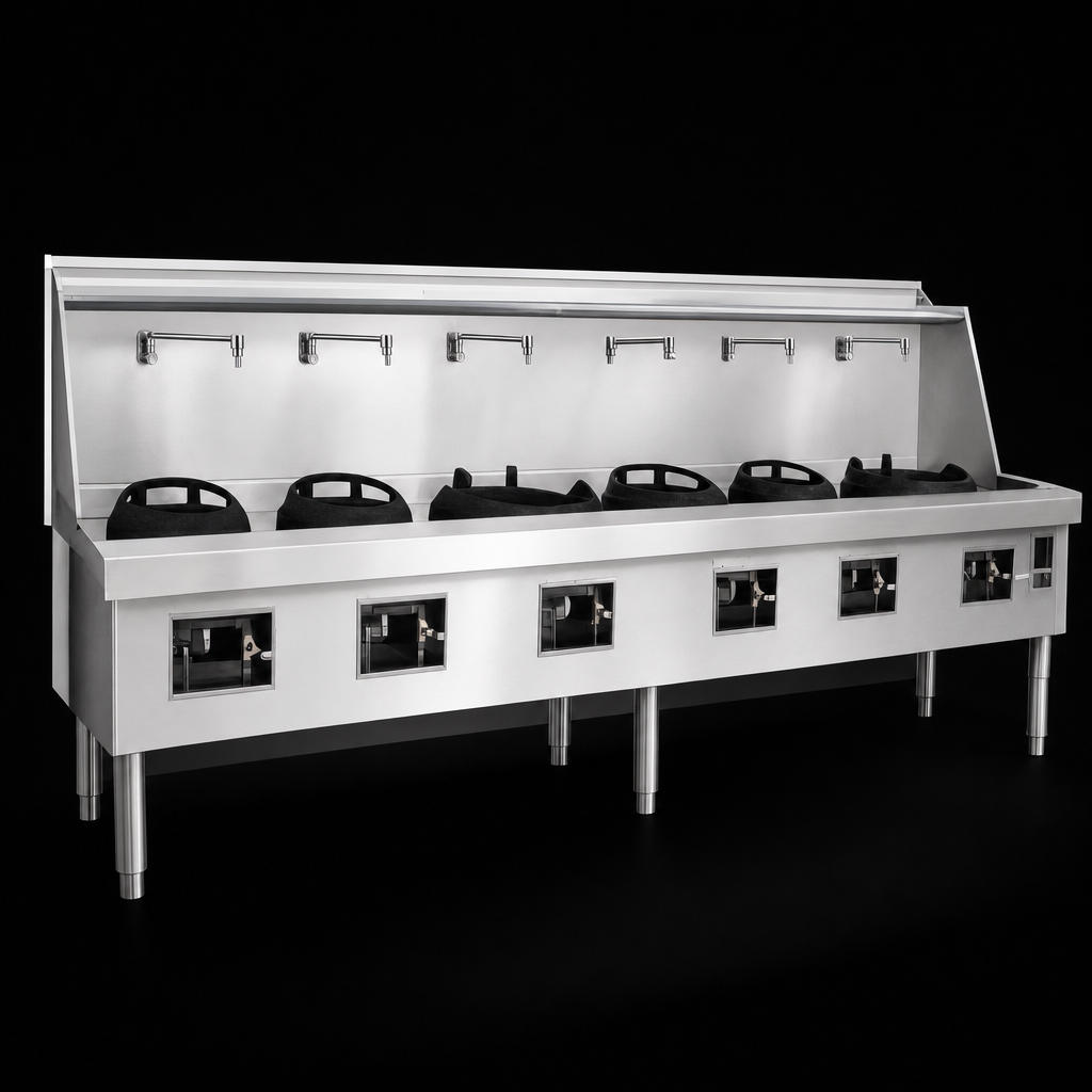 Backsplash-Mounted Swing Faucets