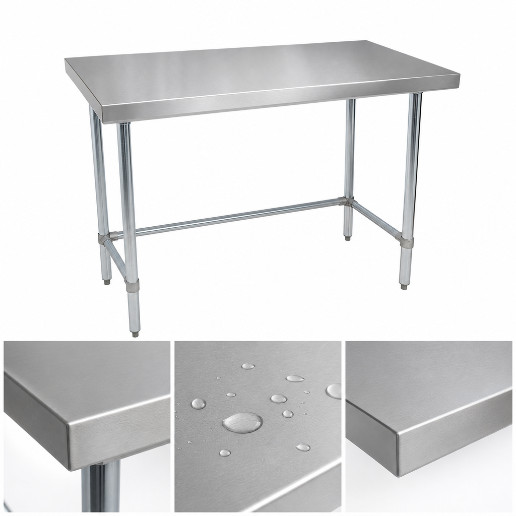 304 Stainless Steel Flat Top