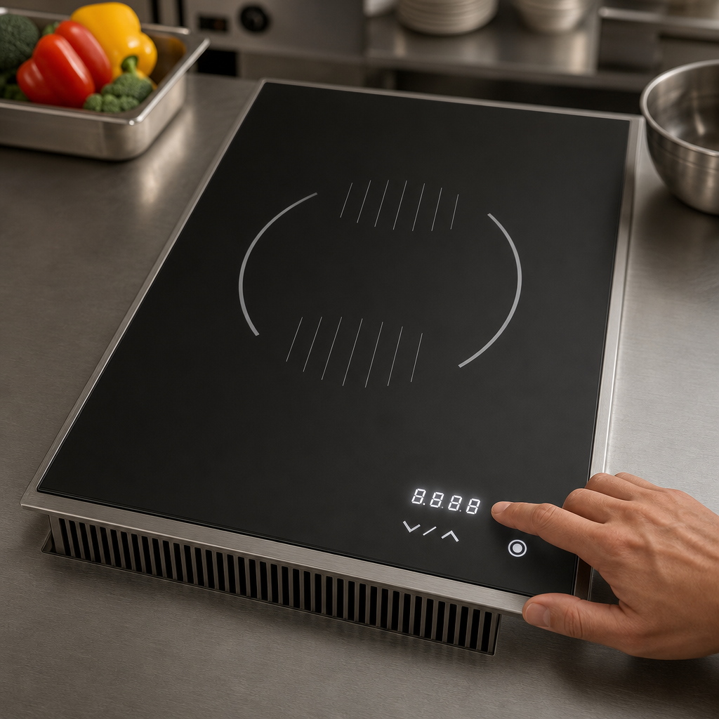 Integrated Touch Controls with LED Display