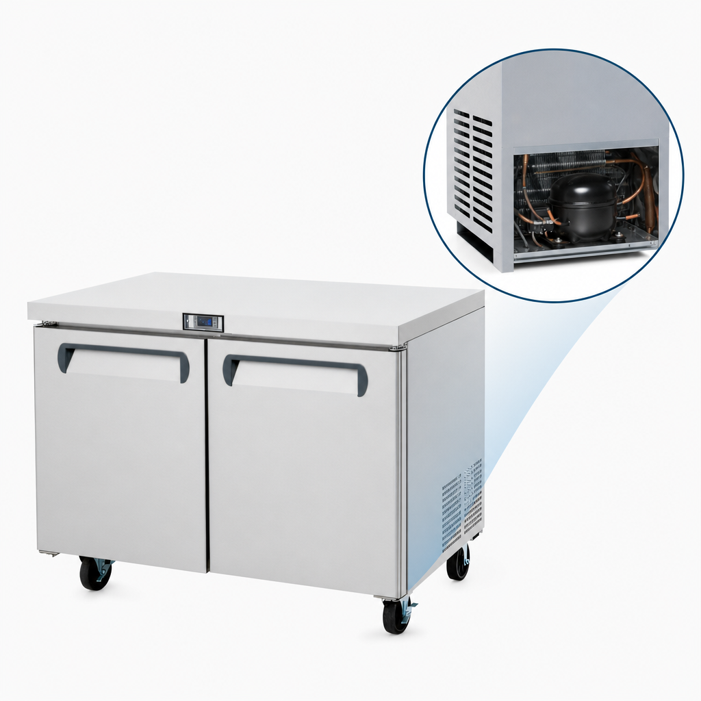 Rear-Mounted Self-Contained Refrigeration System