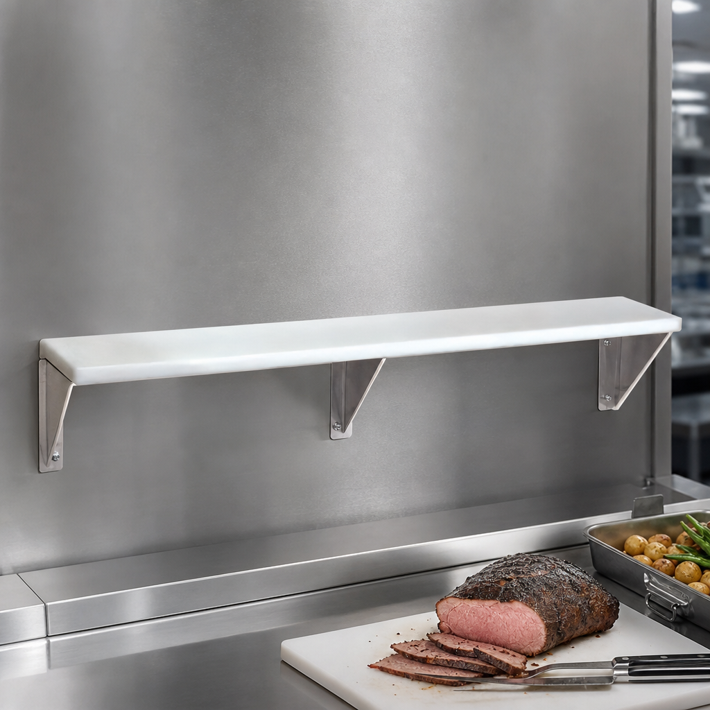 Stainless Steel Support Shelf & Brackets