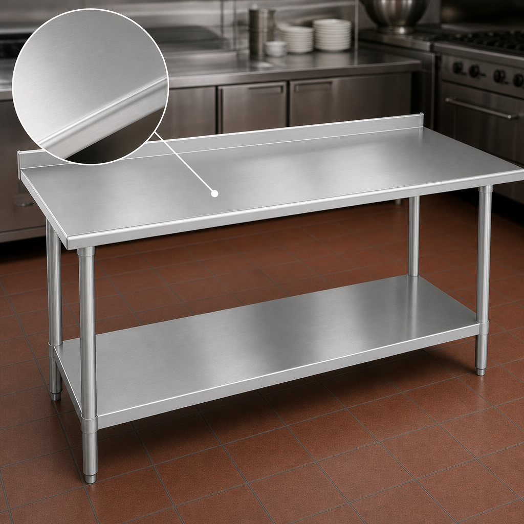 14-Gauge 300 Series Stainless Steel Top