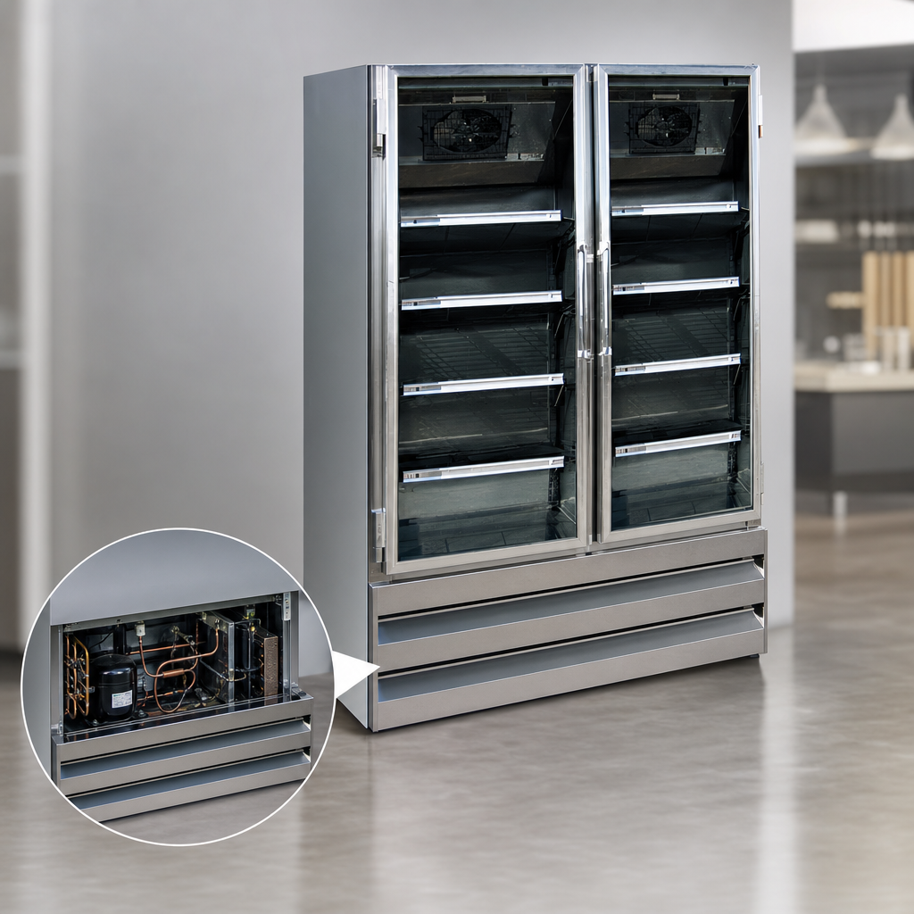 Bottom-Mount Self-Contained Refrigeration