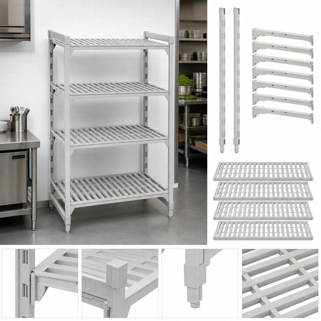 Stationary 4-Shelf Starter Unit