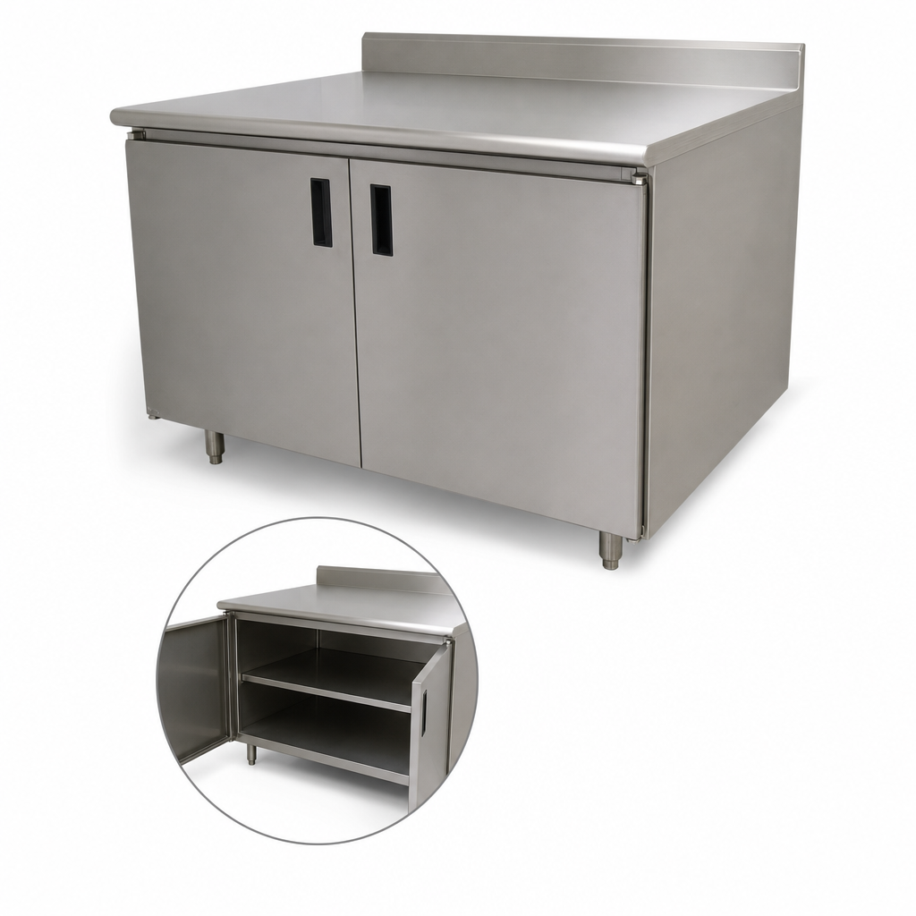 Cabinet Base with Hinged Doors