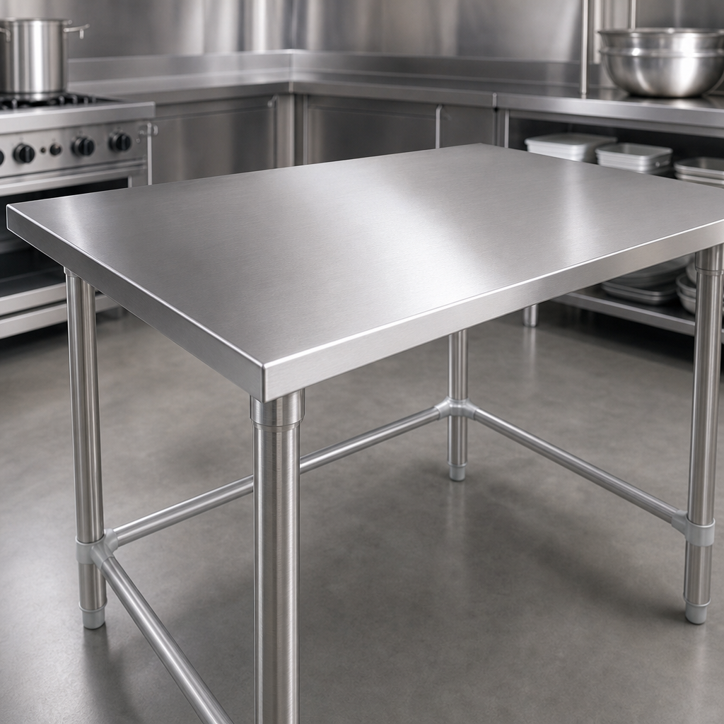 16-Gauge Stainless Steel Top