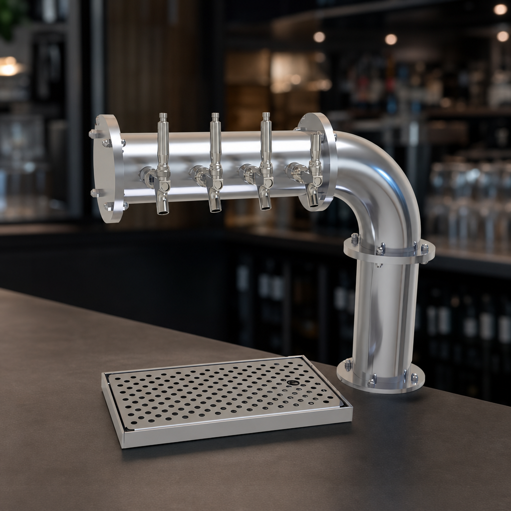 Four Faucet Configuration