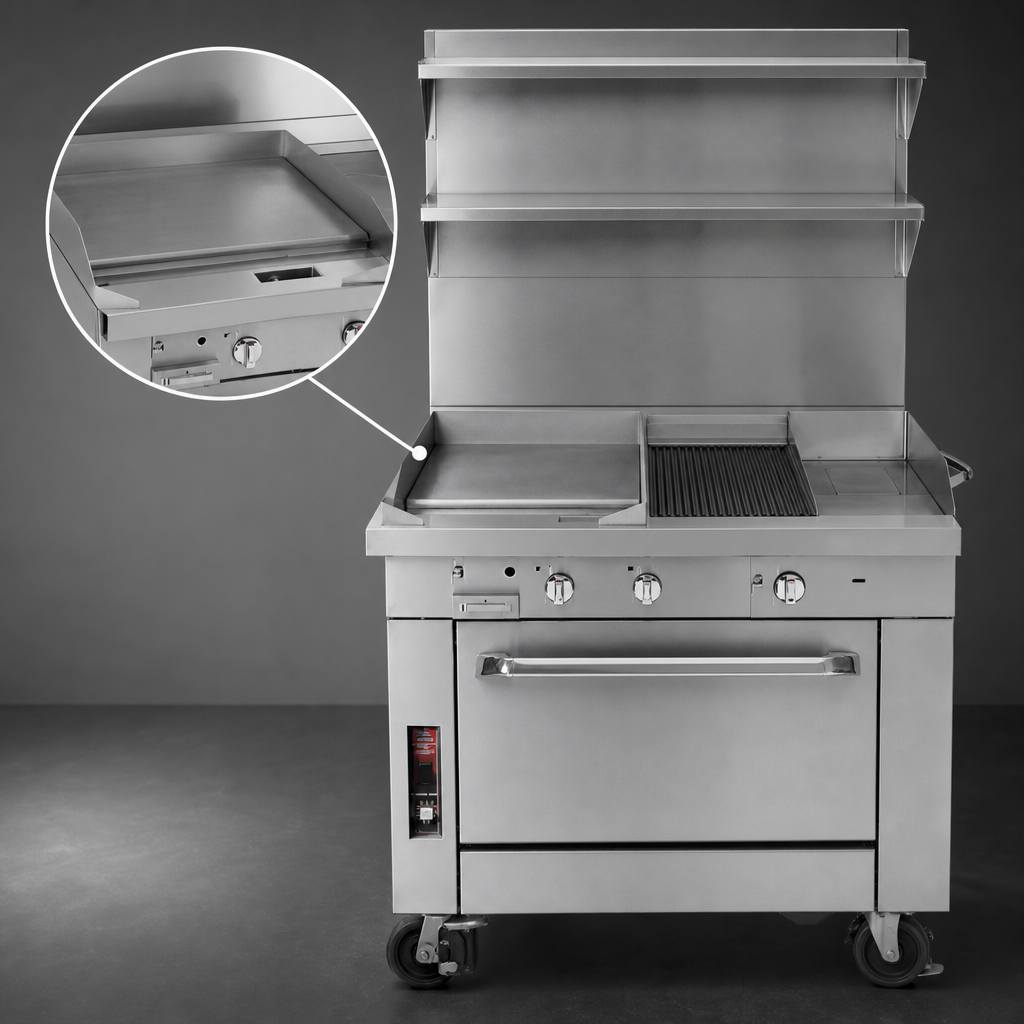 24-Inch Thermostatic Griddle