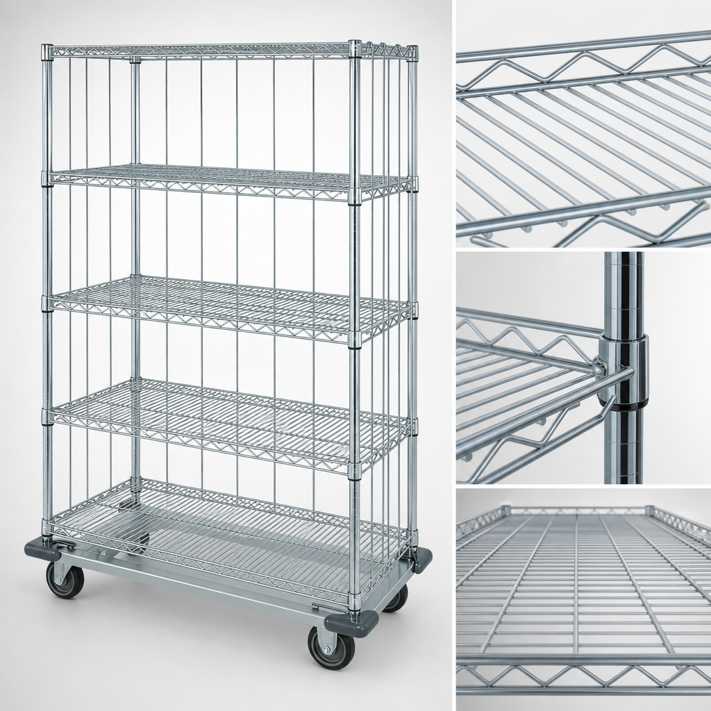 Five Wire Shelves