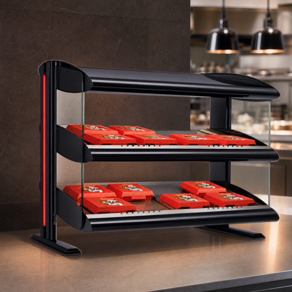 Dual-Shelf Horizontal Display
