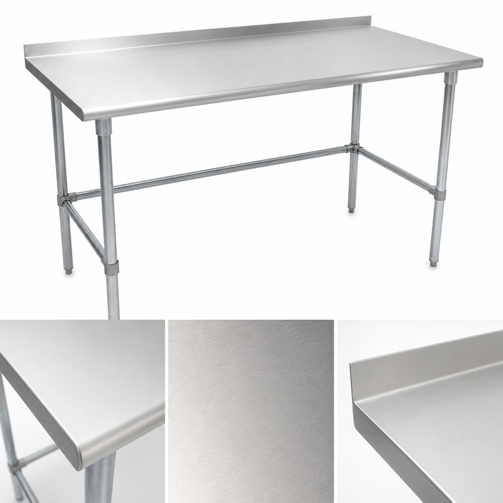 14-Gauge 300 Series Stainless Steel Top