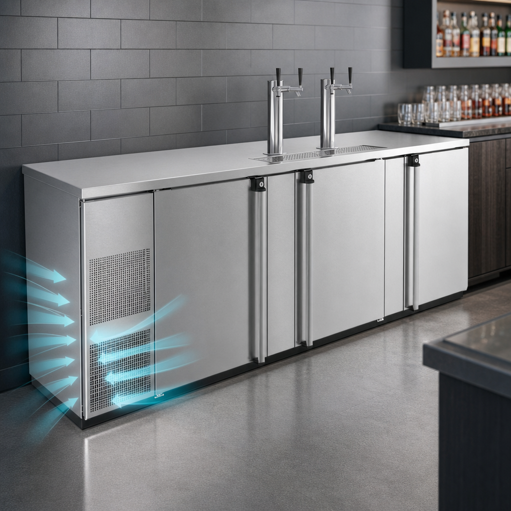 Front-Breathing Self-Contained Refrigeration