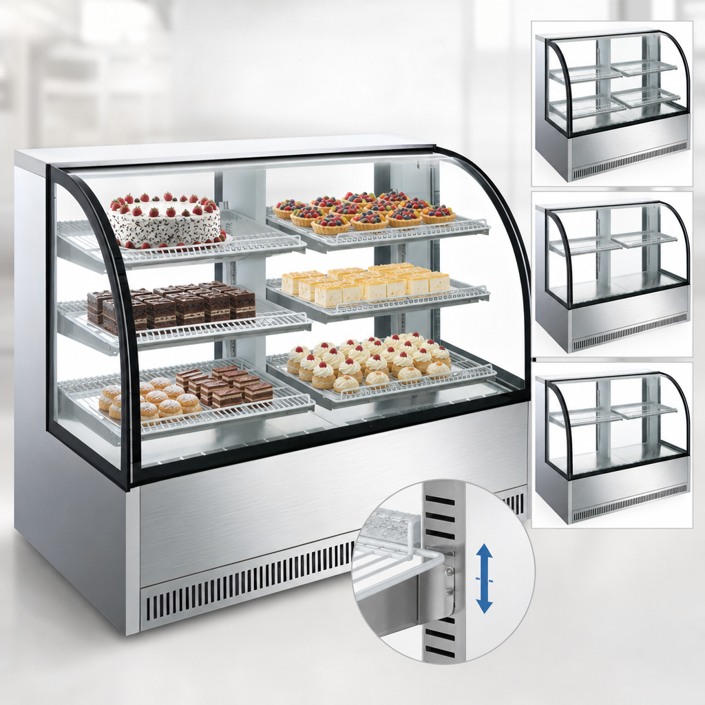 Three Adjustable Shelf Levels