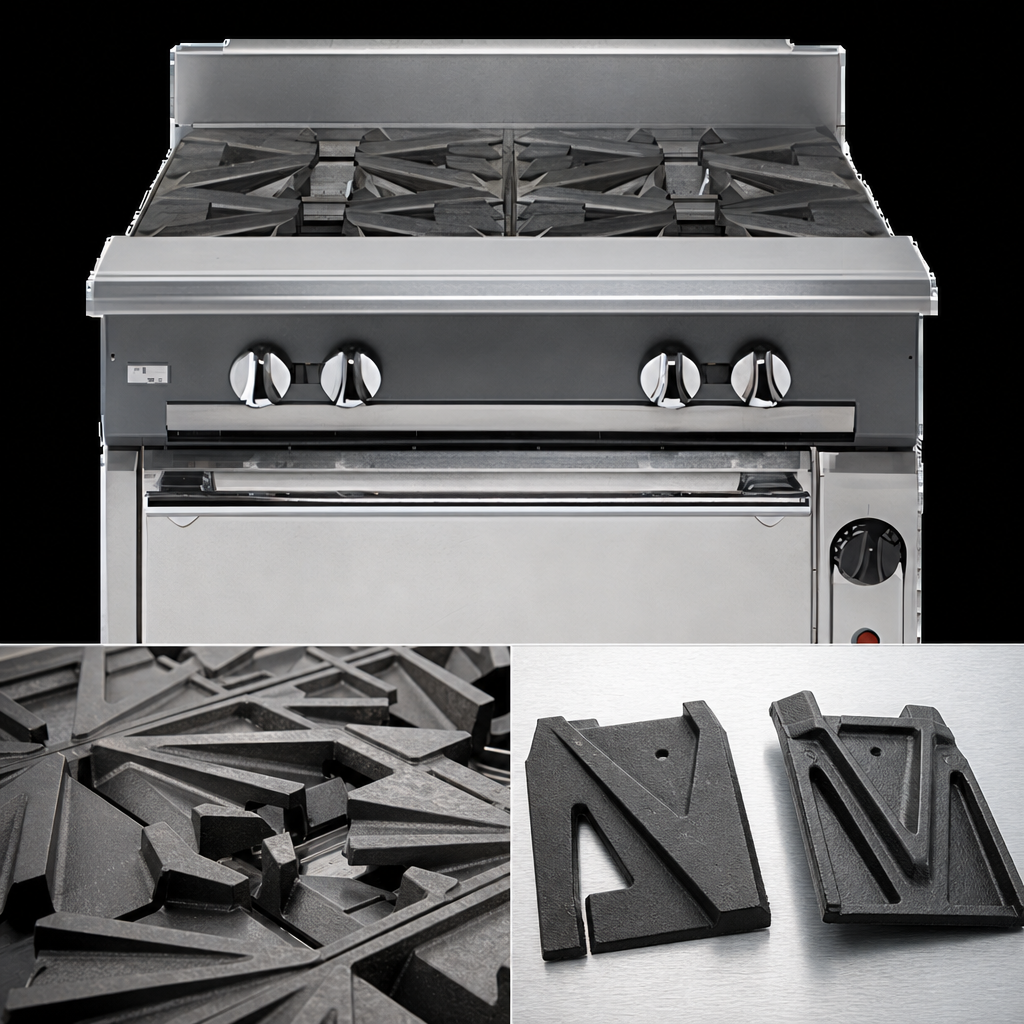 Cast Iron Grates and Char-Radiants