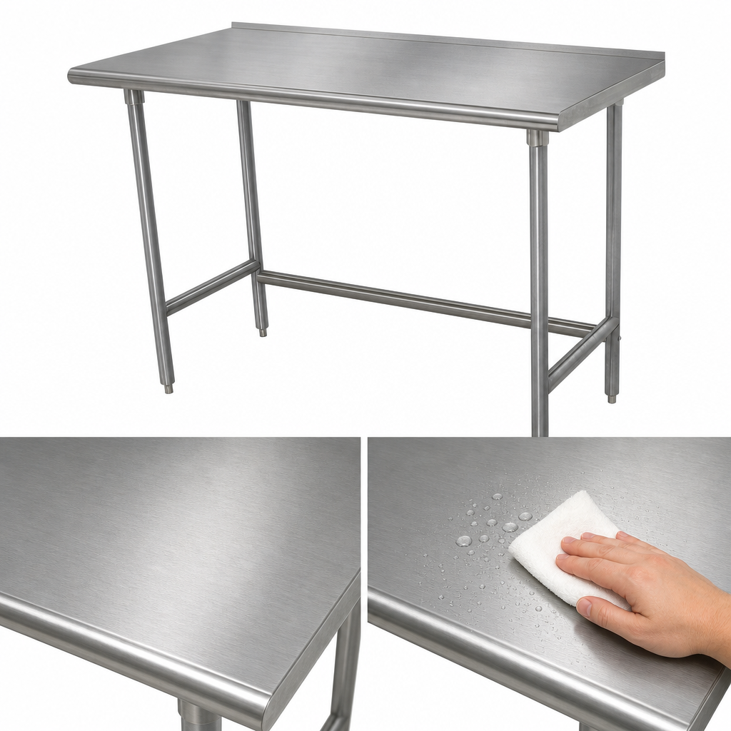 16-Gauge 430 Stainless Steel Top