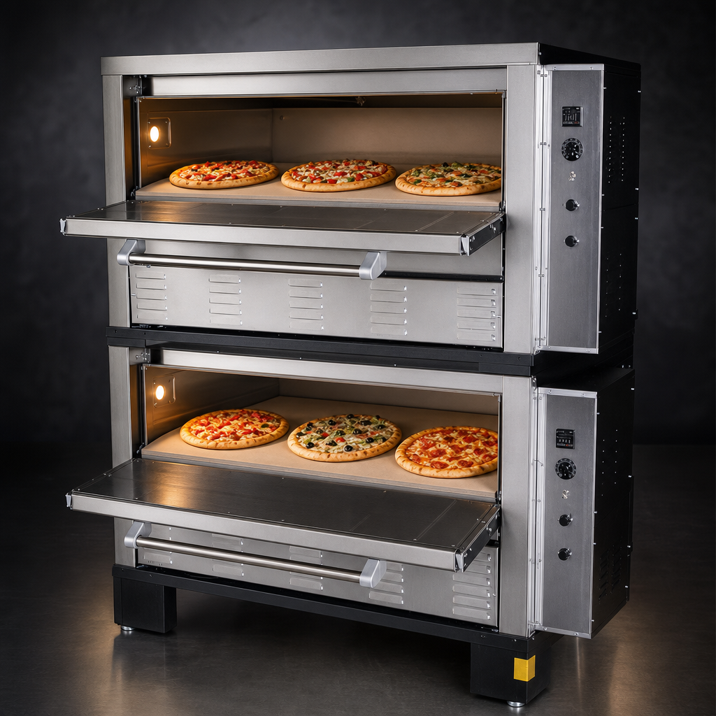 Deck-Type Pizza Oven