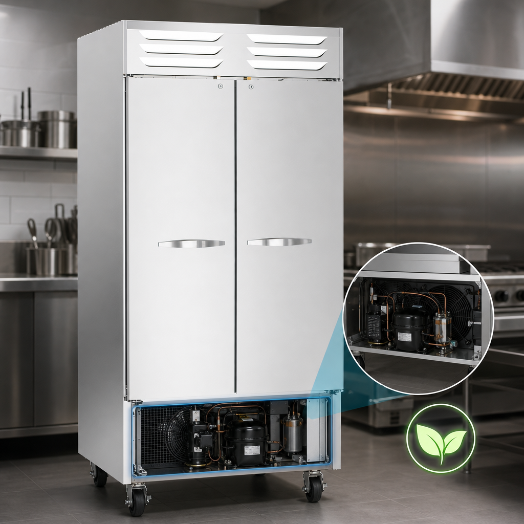 Bottom-Mount Self-Contained Refrigeration