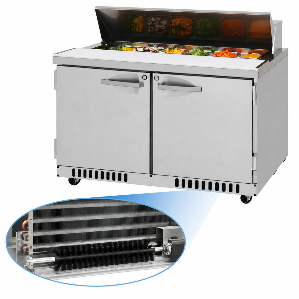 Self-Cleaning Condenser