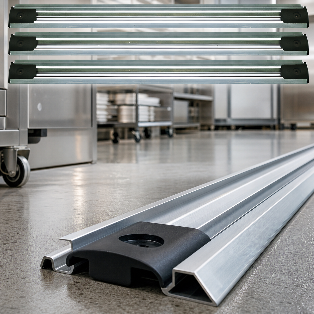 V-Groove Aluminum Tracks