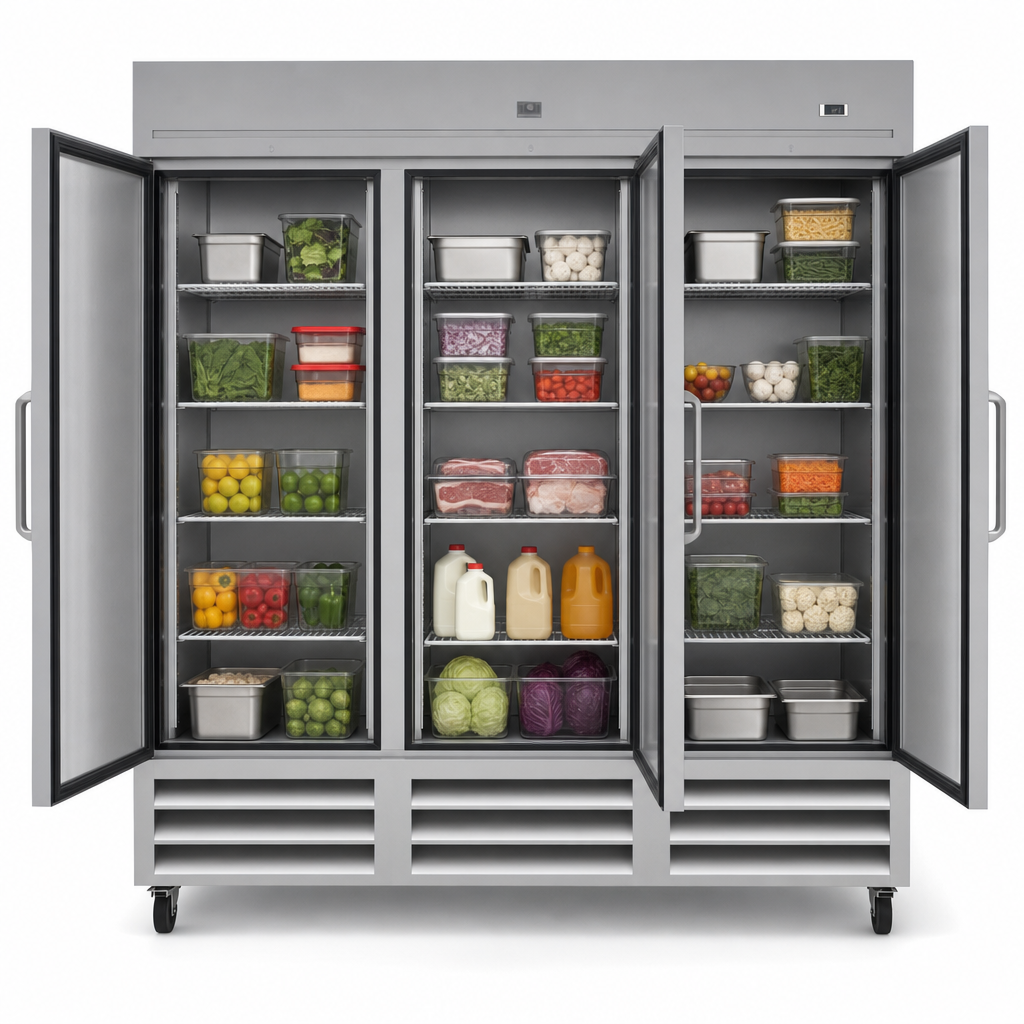 Three-Section Storage