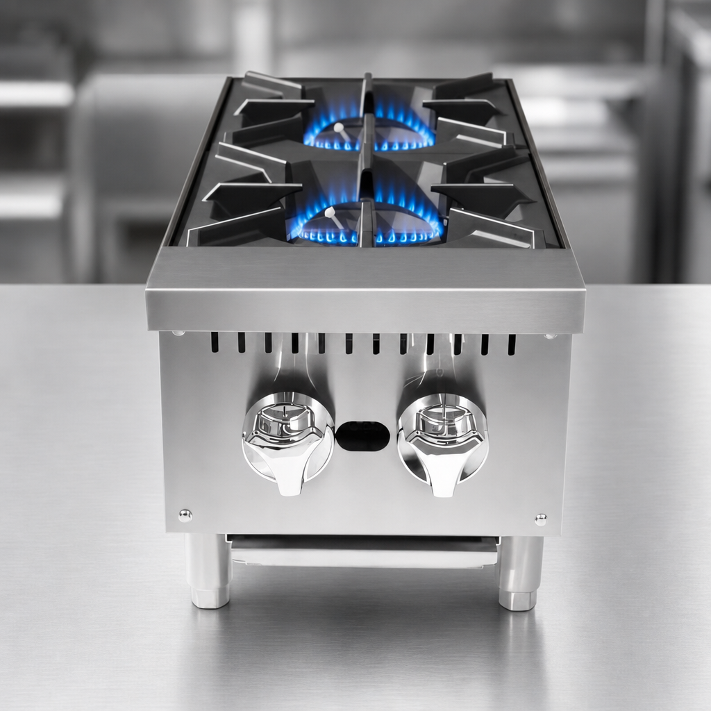 Two High-Output Burners