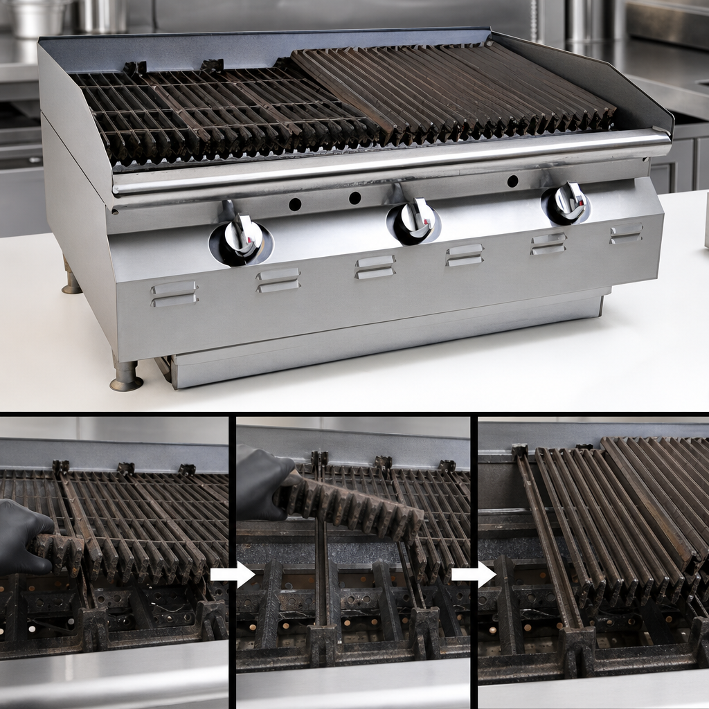 Adjustable Cast Iron Grates