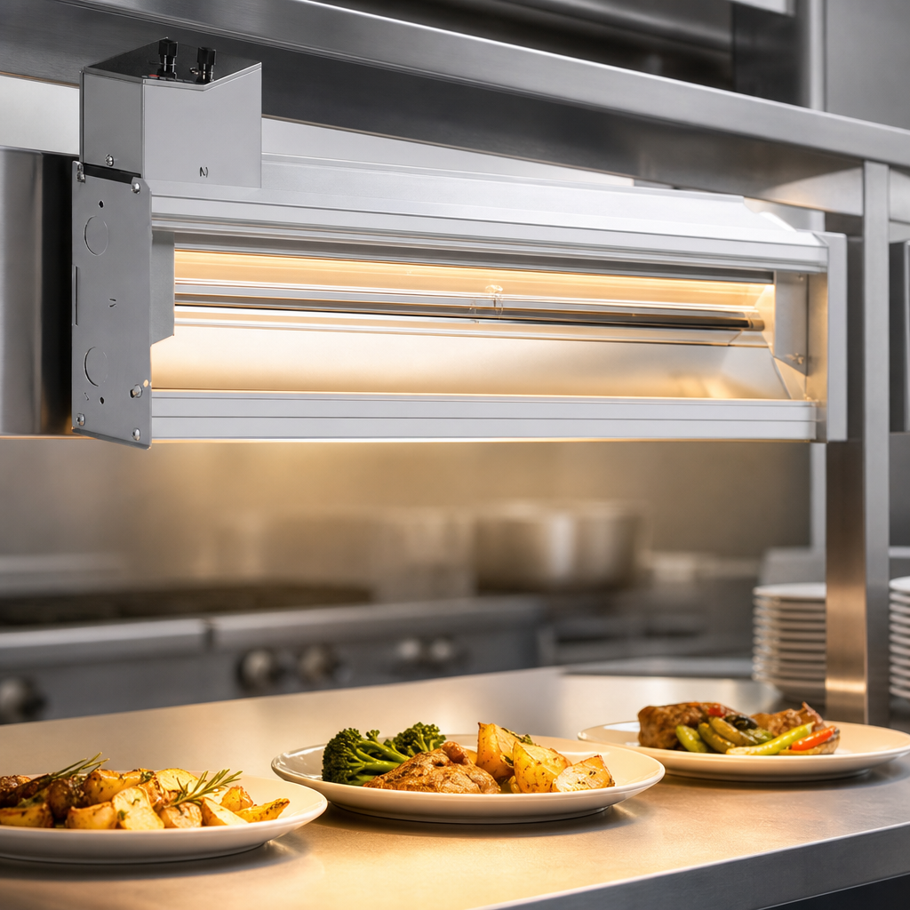 Bright Aluminum Heat Reflector