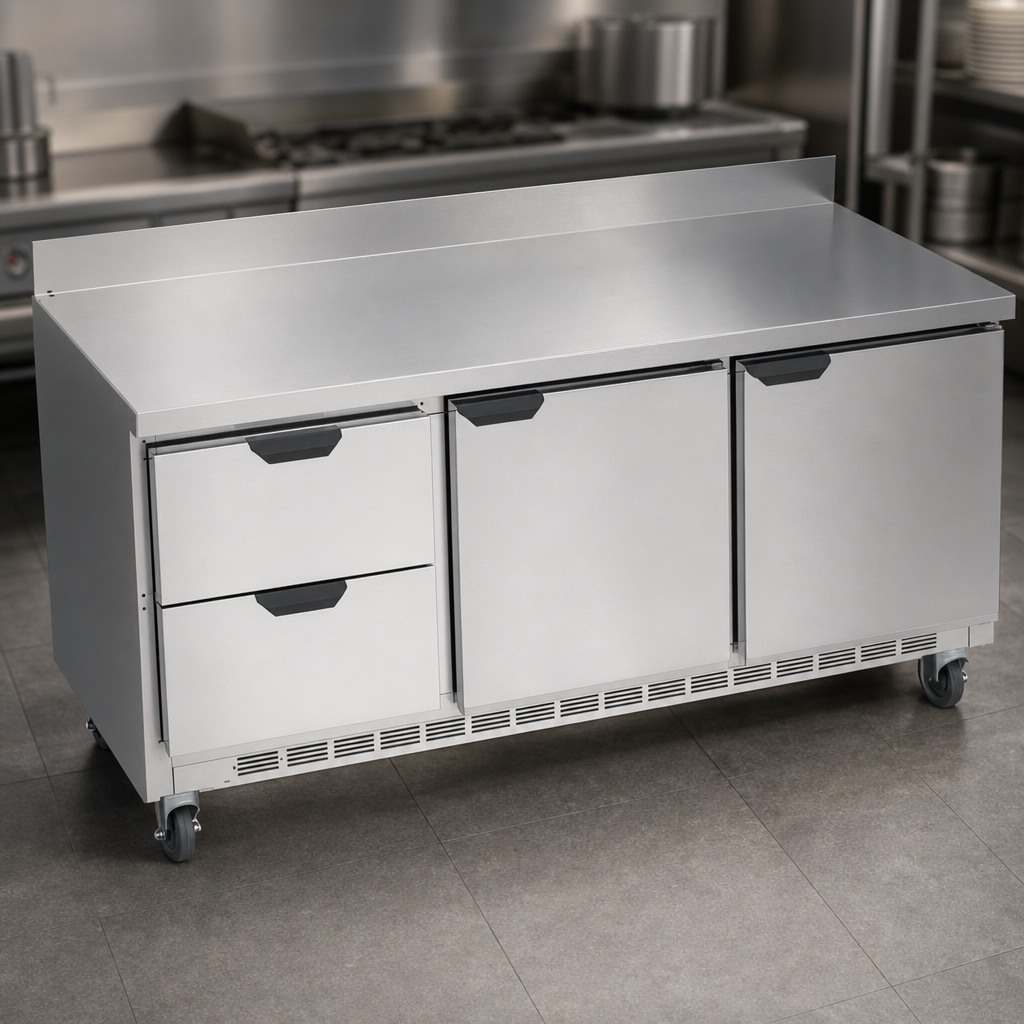 Stainless Steel Worktop and Exterior