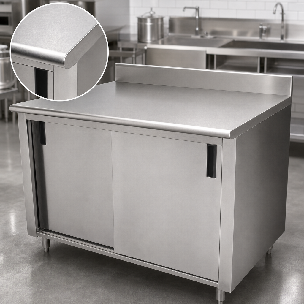 14-Gauge 304 Stainless Steel Top