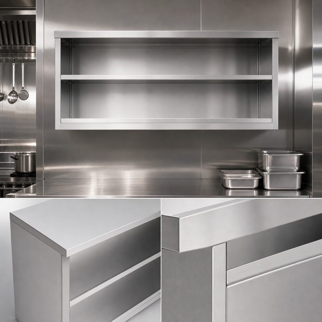18 Gauge 304 Stainless Steel Construction
