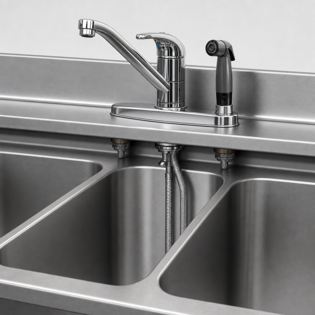 8-Inch Center 3-Hole Installation