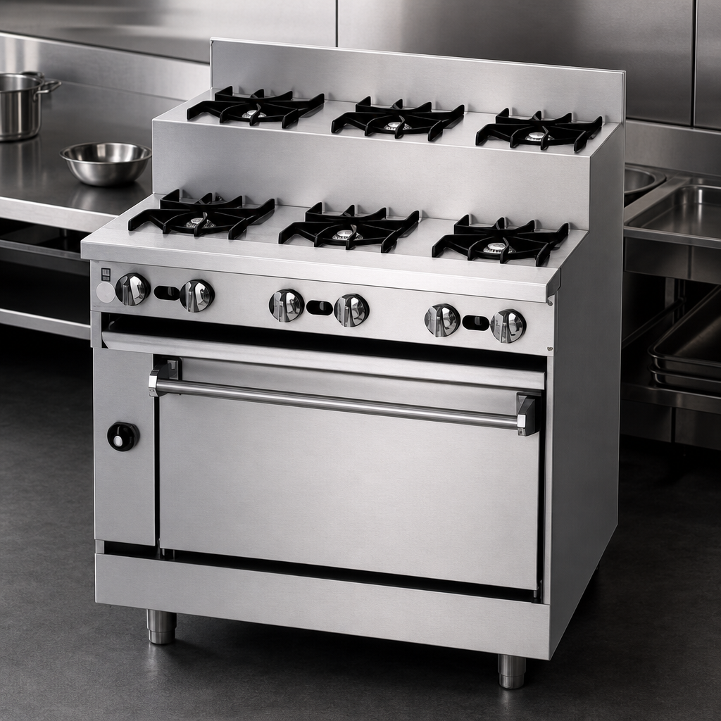 Six-Burner Top