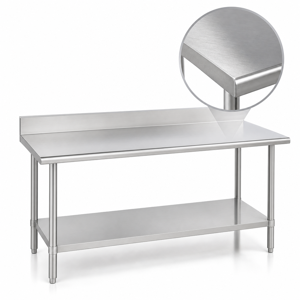 14-Gauge 300 Series Stainless Steel Top