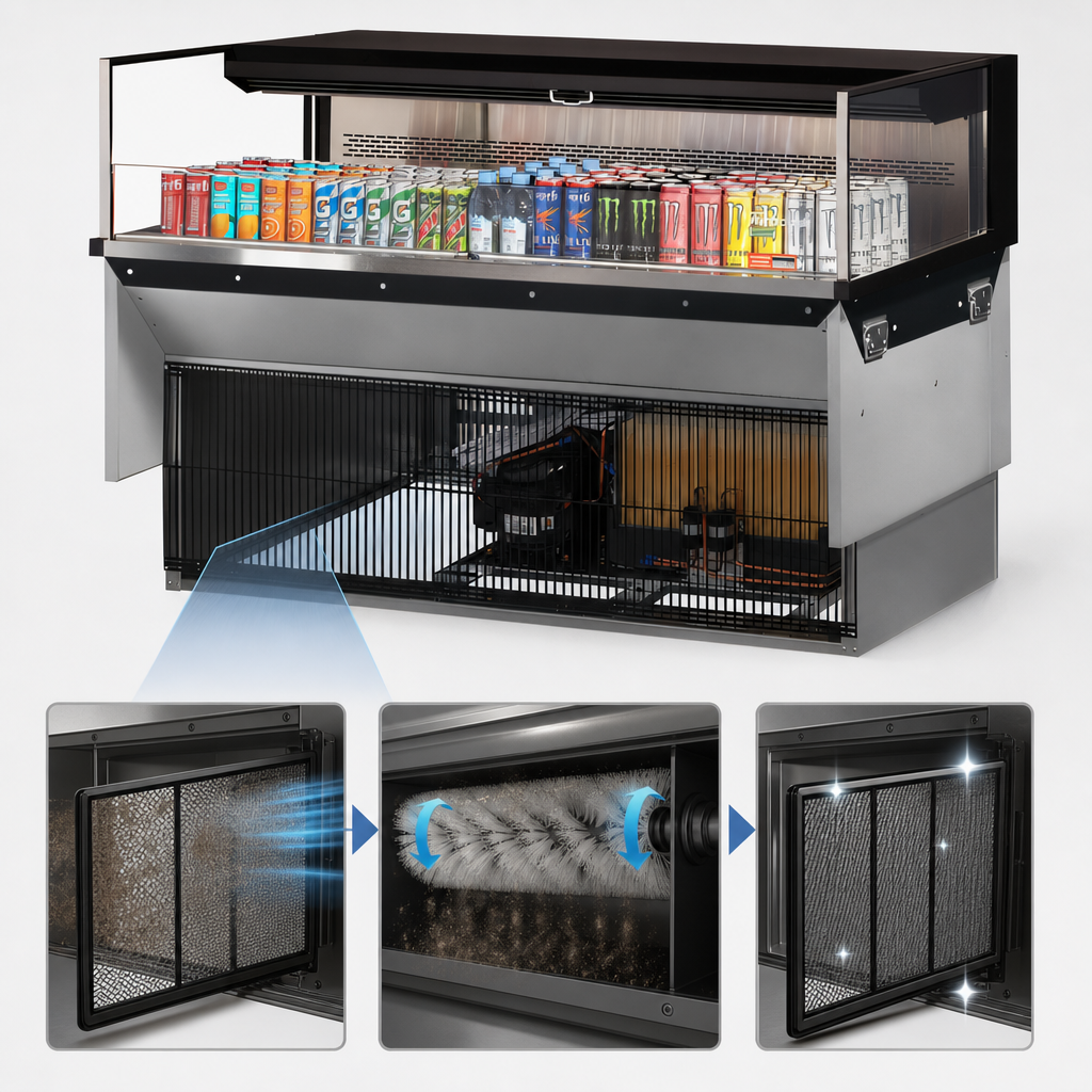 Self-Cleaning Condenser