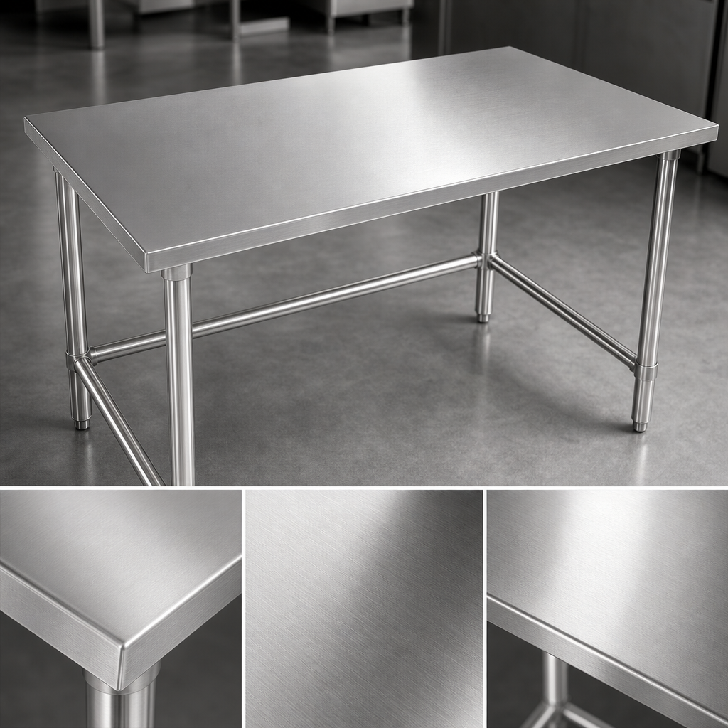 14-Gauge 300-Series Stainless Steel Top