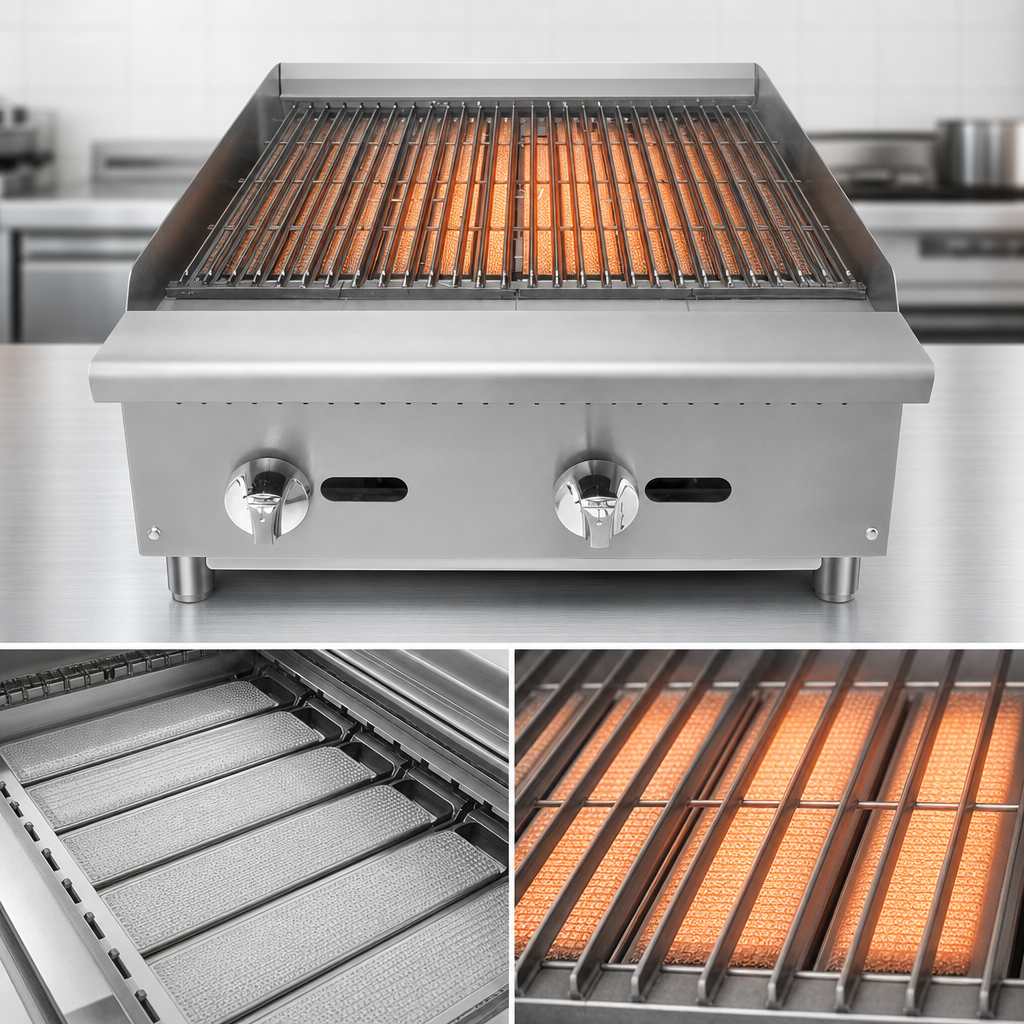 Stainless Steel Radiant Plates