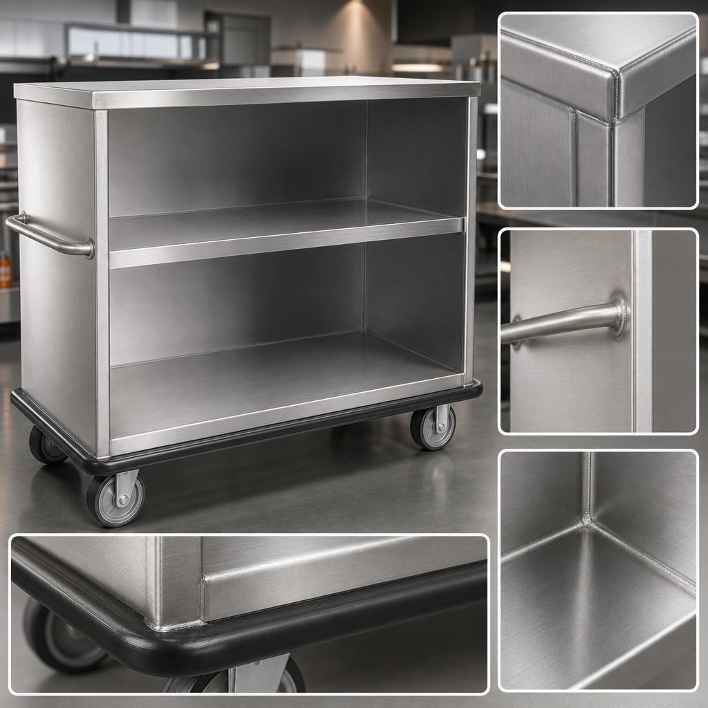 All-Welded Stainless Steel Construction