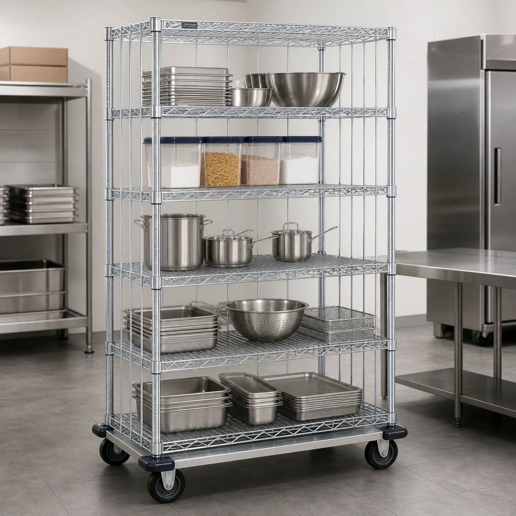Mobile Enclosure Cart Design