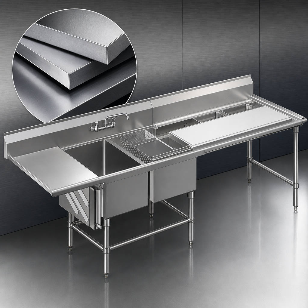 Heavy-Duty Stainless Steel Construction